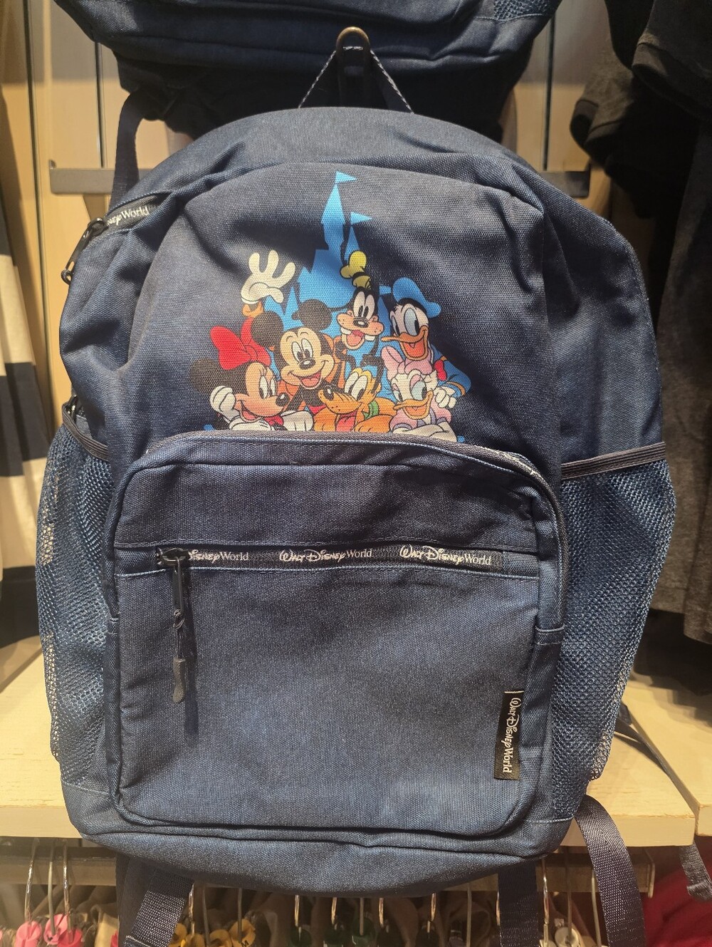 Back To School Disney Navy Blue Mickey & Friends Backpack